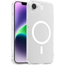 Накладка Blueo Crystal+ Anti-Drop MagSafe Apple iPhone 16e (Transparent)