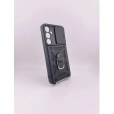 Чохол-книжка Ring Serge Armor Case для Samsung Galaxy S23 FE (ShutCam) (Чорний)