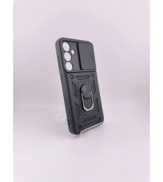Чохол-книжка Ring Serge Armor Case для Samsung Galaxy S23 FE (ShutCam) (Чорний)