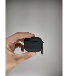 Чохол для навушників Повністю силіконовий футляр для Apple AirPods 3 (07) Чорний..