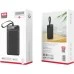 Повербанк XO PR157 40000mAh PD 20W + QC 22.5W (Чорний) U