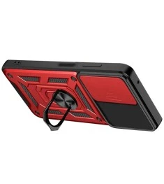 Чохол Ring Serge Armor Case для Xiaomi Redmi Note 14 4G (ShutCam) (Червоний)