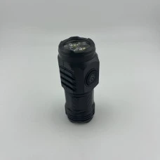 Ліхтарик LED L-S60 з акумулятором 600mAh (Чорний)