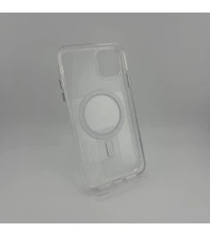 Силіконовий чохол Space Case MagSafe для Apple iPhone 11 (Прозорий)