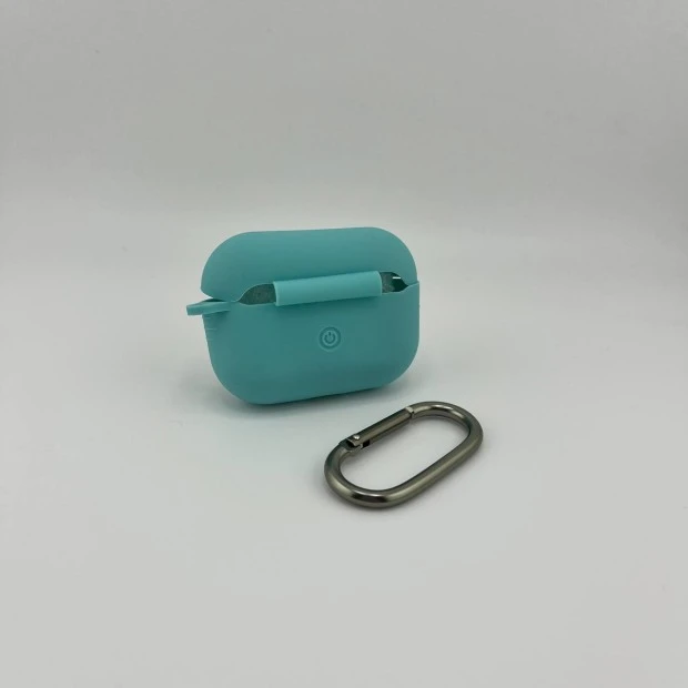 Чохол для навушників Full Silicone Case Apple AirPods Pro (23) Sea Blue
