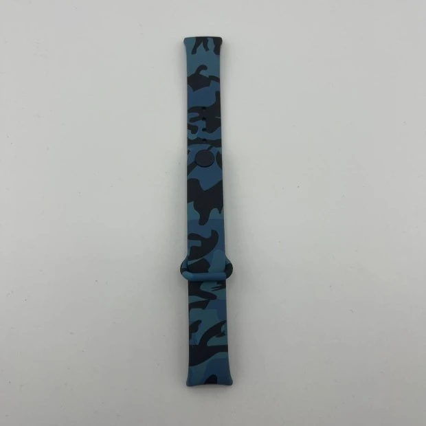 Strap Picture Design Xiaomi Mi Band 8  /  9 (1) Camouflage Blue