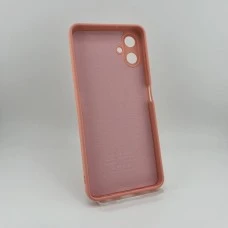 Силикон Original Samsung Galaxy A06 (ShutCam) (Бледно-розовый)
