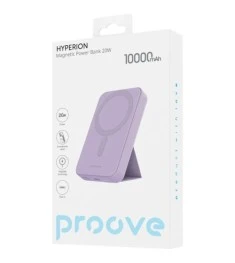 Бездротовий акумулятор Proove Hyperion 20W 10000mAh (Фіолетовий)