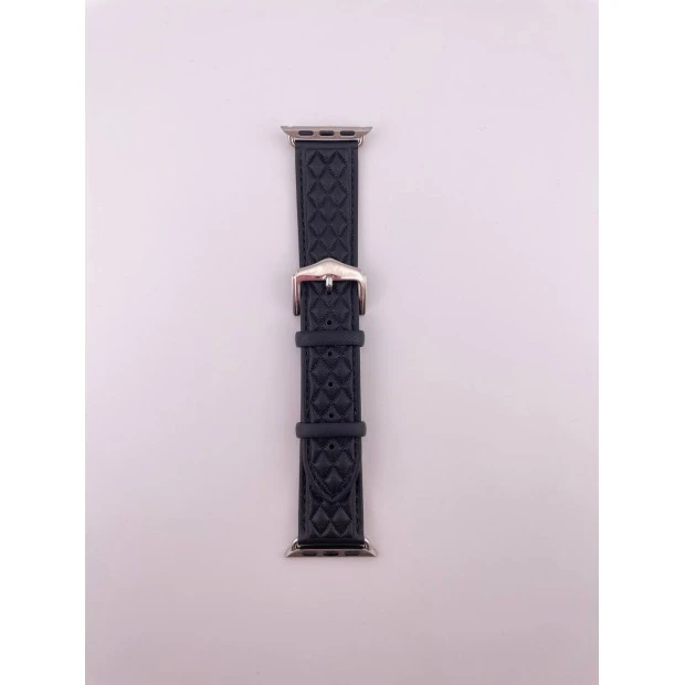 Apple Watch Soft Leather Band 38  /  40  /  41mm (Чорний)
