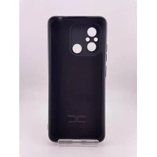 Силіконова накладка Original Xiaomi Redmi 12C  /  11A (ShutCam) (Чорна)