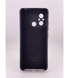 Силіконова накладка Original Xiaomi Redmi 12C  /  11A (ShutCam) (Чорна)