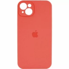 Силіконовий чохол Original RoundCam для Apple iPhone 15 (50) Кораловий