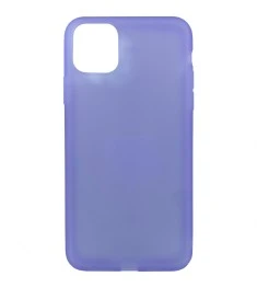 Силікон TPU Латекс Apple iPhone 11 Pro Max (Фіолетовий)