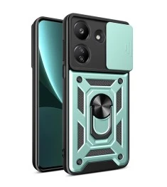 Бронь-чехол Ring Serge Armor Case Xiaomi Redmi 13C / Poco C65 (ShutCam) (Зелёный..