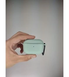 Чохол для навушників Full Silicone Case Apple AirPods Pro 2 (21) Бірюзовий