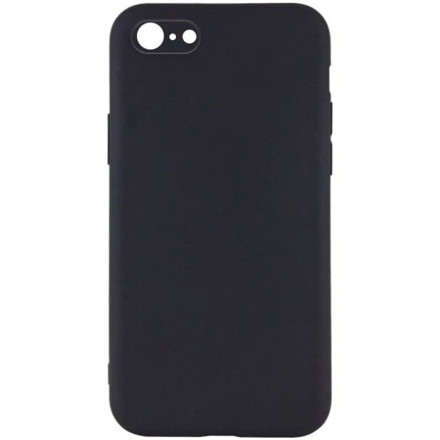 Силікон Графіт Apple iPhone 6  /  6s (ShutCam) (Чорний)