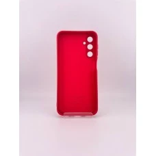 Силикон Original Samsung Galaxy A24 (ShutCam) (Тёмно-красный)