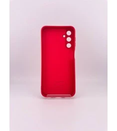 Силіконовий чохол Original Samsung Galaxy A24 (ShutCam) (Темно-червоний)