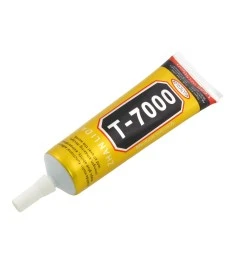 Клей силіконовий T-7000, чорний, 50ml, в тюбику з дозатором