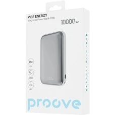 Бездротовий акумулятор Proove Vibe Energy Plus 20W 10000mAh (Білий)