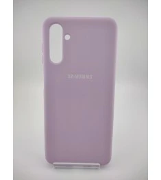 Силіконовий оригінальний 360 чохол з логотипом для Samsung Galaxy A13 5G (фіалко..