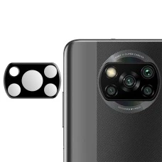 Захисне 3D скло на камеру Xiaomi Poco X3 чорне