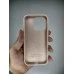 Силіконовий оригінальний чохол круглої форми для Apple iPhone 15 Pro (08) Пісочний рожевий