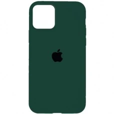 Силикон Original Round Case Apple iPhone 16 (73) Forest Green