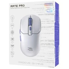 Бездротова ігрова миша Proove Gaming Rate Pro (Біла)