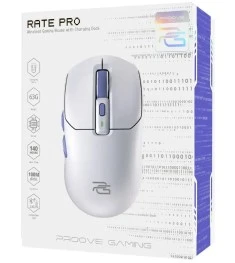 Бездротова ігрова миша Proove Gaming Rate Pro (Біла)