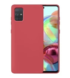 Силіконова обкладинка Original 360 для Samsung Galaxy A71 (Полуничний)