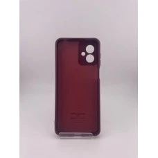 Силикон Original Motorola Moto G14 (ShutCam) (Бордовый)