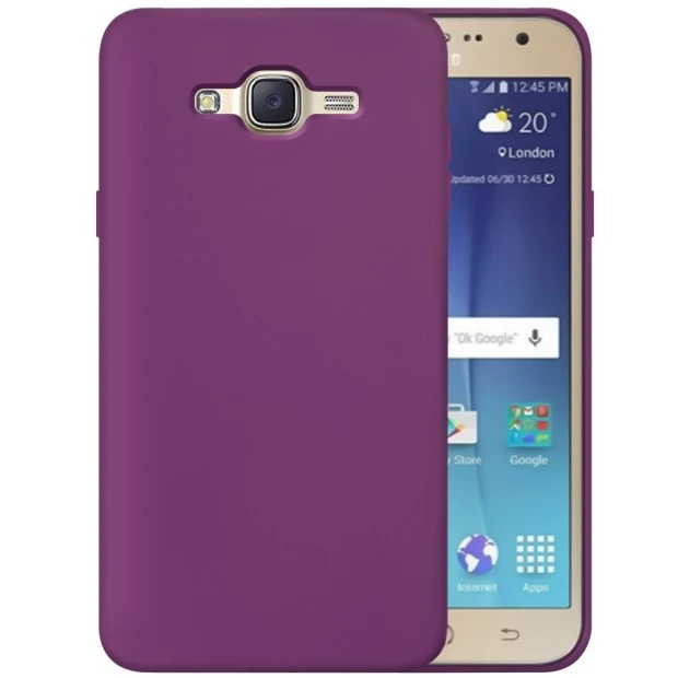 Силікон Original 360 Case Samsung Galaxy J7 J700 (Лавандовий)