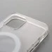 Силіконовий чохол Space Case MagSafe для Apple iPhone 11 Pro (прозорий)