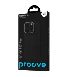 Proove Carbon Slim MagSafe Case для Apple iPhone 14 Pro Max (чорний)