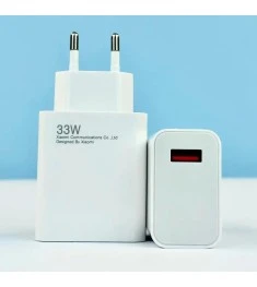 СЗУ-адаптер Xiaomi MDY-12-EH 33W (1USB) (Белый)