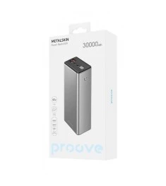 Павербанк Proove Metalskin 65W 30000mAh (Сірий)