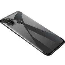 Силіконовий чохол UMKU Line для Samsung Galaxy M30s (Чорний)