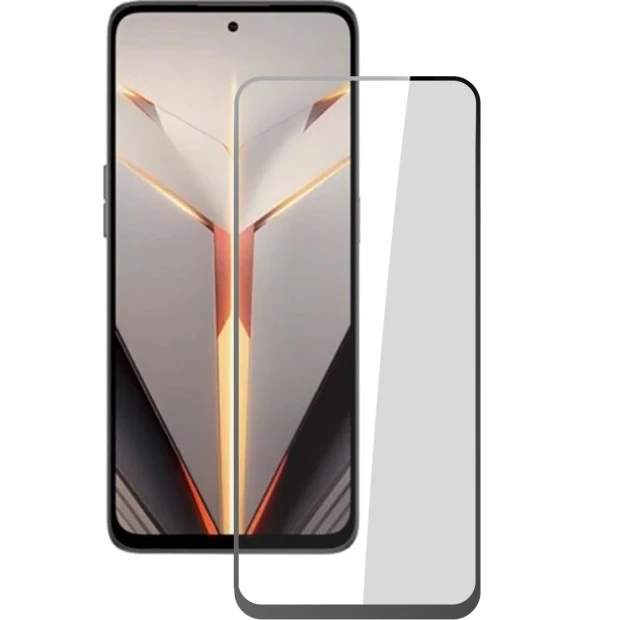 Захисне скло 5D Standard ZTE Nubia Neo 2 4G / 5G Чорний