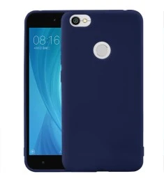Силикон iNavi Color Xiaomi Redmi Note 5a Prime (тёмно-синий)