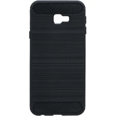 Силіконовий чохол Polished Carbon для Samsung Galaxy J4 Plus (2018) J415 (чорний)