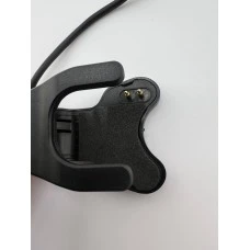 USB-кабель для смарт-годинника універсальний прищіпка 2pin (3 мм) (Чорний)