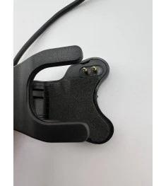 USB-кабель для смарт-годинника універсальний прищіпка 2pin (3 мм) (Чорний)