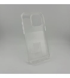 Силікон 6D Apple iPhone 15 Pro Max (Прозорий)