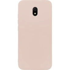 Силикон Original 360 Case Logo Xiaomi Redmi 8A (Пудровый)