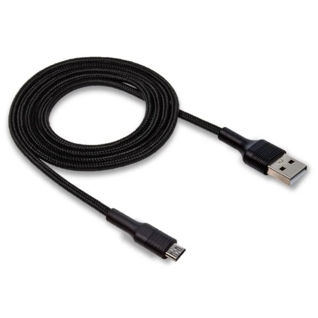USB-кабель Walker C575 (1м) (MicroUSB) (Чорний)