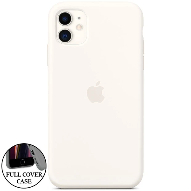Силікон Original Round Case Apple iPhone 11 (06) White