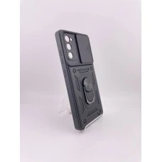 Бронь-чехол Ring Serge Armor Case Samsung Galaxy S20 FE (ShutCam) (Чёрный)