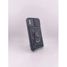 Бронь-чехол Ring Serge Armor Case Apple iPhone X / XS (ShutCam) (Чёрный)