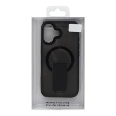Накладка FrostFlex Stand Magsafe Apple iPhone 16 (Black)